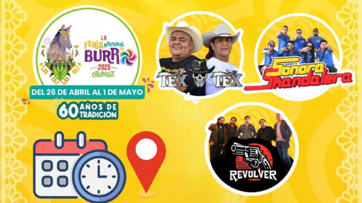Feria Nacional del Burro Otumba 2025: Programa completo de actividades de HOY 30 de abril en el Estado de México