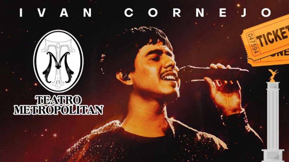 Iván Cornejo se presentará en el Teatro Metropólitan de la CDMX