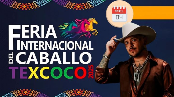 Feria del Caballo Texcoco 2025: Cartelera de artistas que darán concierto HOY 4 de abril