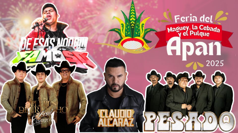 Estos son los artistas que se presentarán en la Feria del Maguey, la Cebada y el Pulque 2025