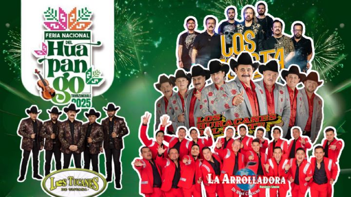 Feria Nacional del Huapango Tamazunchale 2025: Cartelera de artistas que darán concierto GRATIS en San Luis Potosí