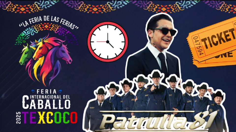 Estos son los artistas que se presentarán HOY en la Feria Internacional del Caballo Texcoco 2025
