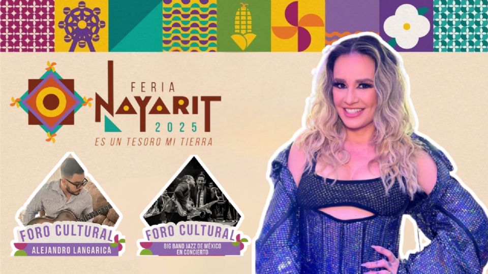Estos son los artistas que se presentarán HOY en la Feria Nayarit 2025