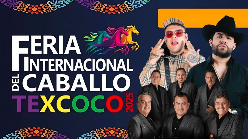 La Feria del Caballo Texcoco 2025 cartelera del 7 al 13 de abril 2025