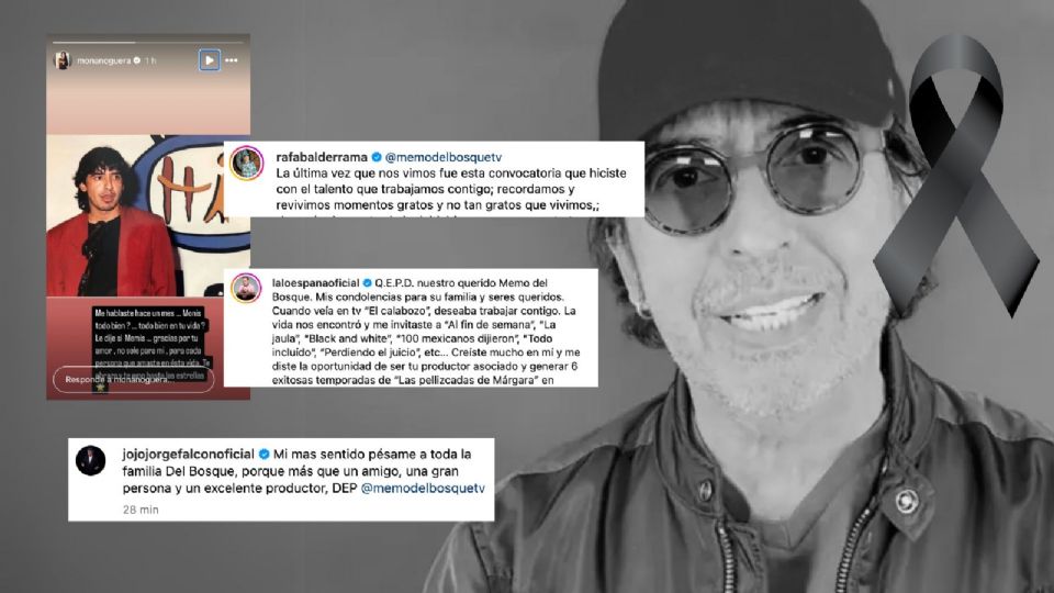 Asi se despidieron amigos de Memo del Bosque.