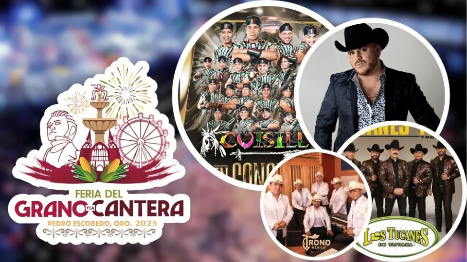 Cartelera artística de la Feria del Grano y la Cantera 2025