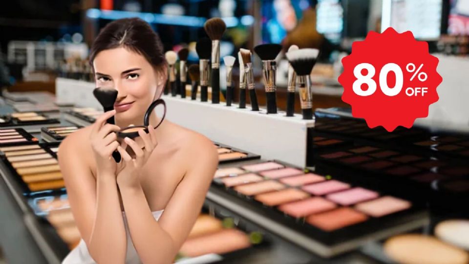 Mega outlet de maquillaje en la CDMX