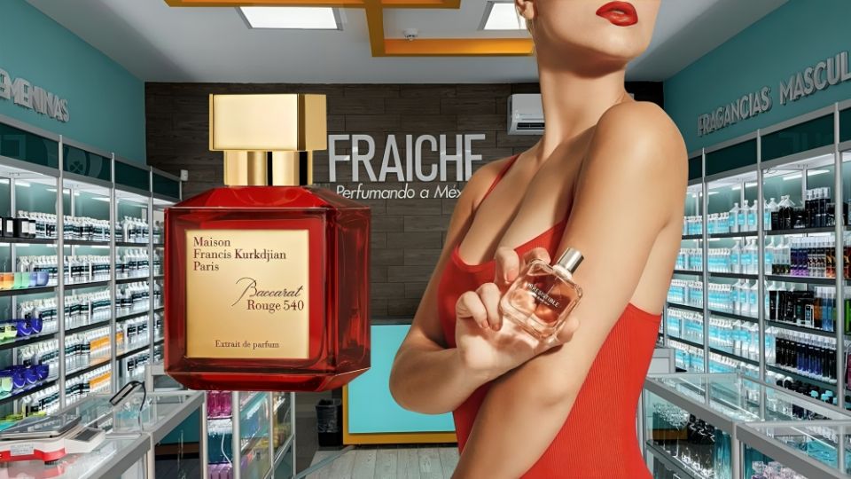 Perfume de Fraiche que huele idéntico al Rouge 540 de Baccarat