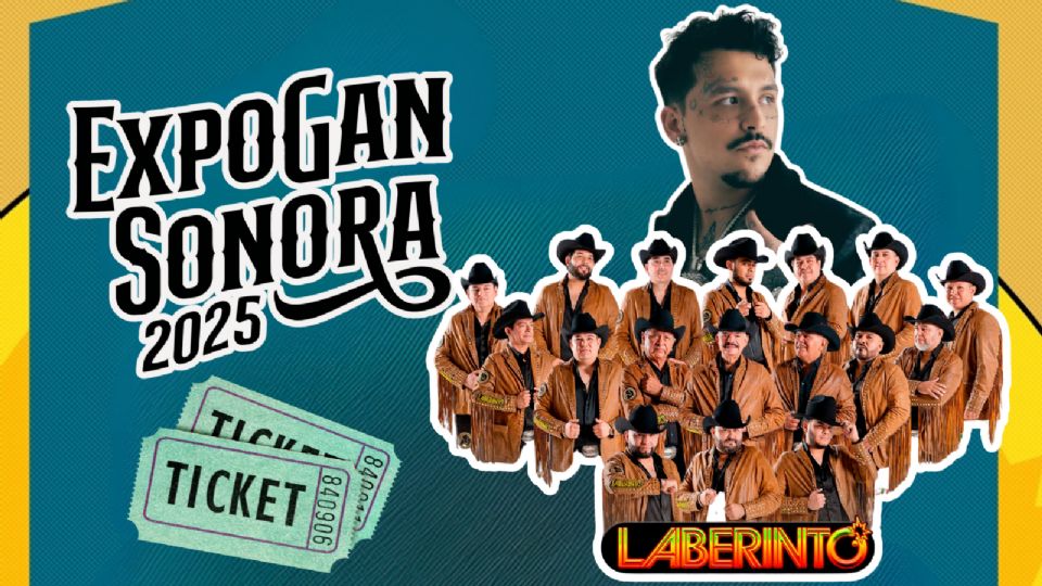 Estos son los artistas que se presentarán HOY en la ExpoGan Sonora 2025.