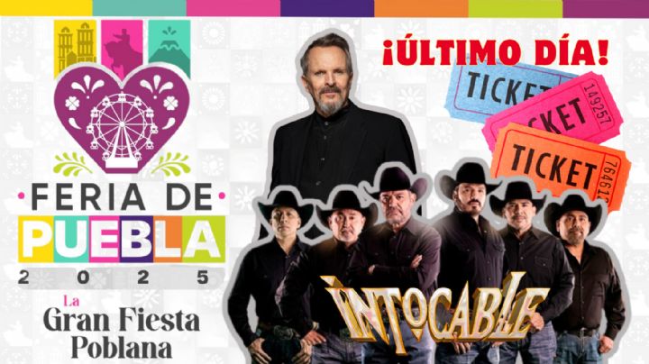 Feria de Puebla 2025: Cartelera de artistas que se presentarán HOY 11 de mayo durante la CLAUSURA