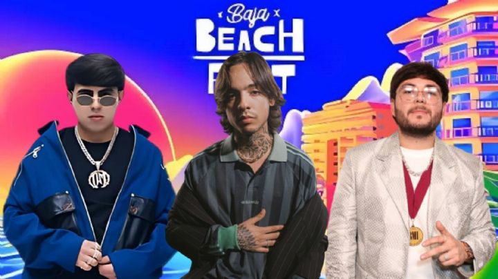 Baja Beach Fest 2025: ¿Cuándo se presenta Natanael Cano, Tito Double P y Óscar Maydón en Rosarito?