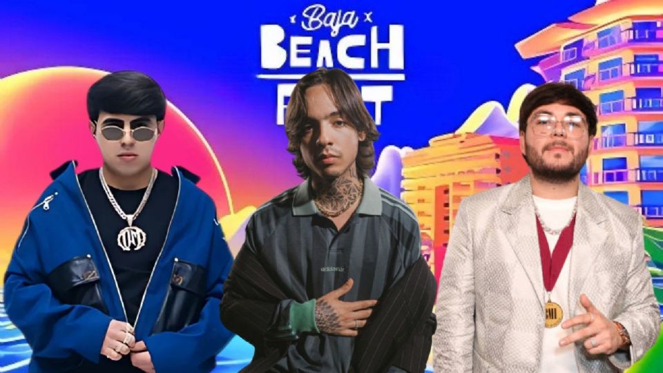 ¿Cuándo se presentará Natanael Cano y Tito Double P en el Baja Beach Fest 2025?