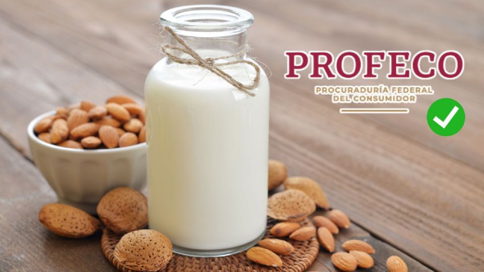 La marca de leche de almendras que recomienda Profeco