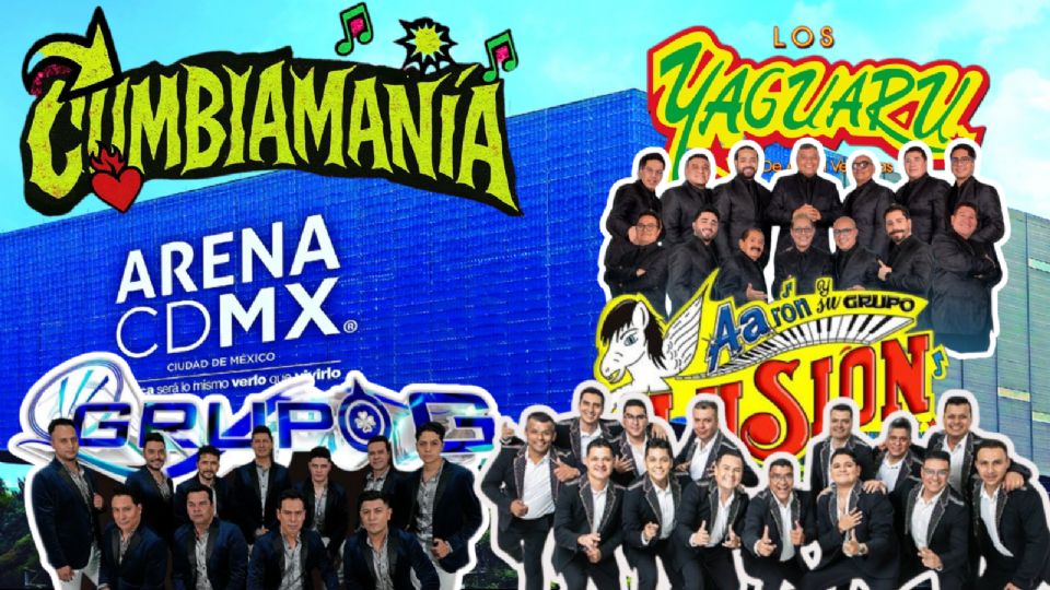 Estos son los artistas que se presentarán en Cumbiamanía 2025 Arena CDMX.