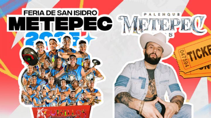 Feria San Isidro Metepec 2025: ¿Qué artistas se presentarán HOY 16 de mayo en el Teatro del Pueblo y en el Palenque?