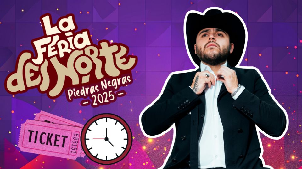 Gerardo Ortiz se presentará HOY en La Feria del Norte Piedras Negras 2025.