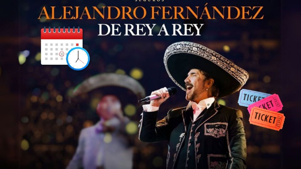 Alejandro Fernández anuncia último concierto en la CDMX