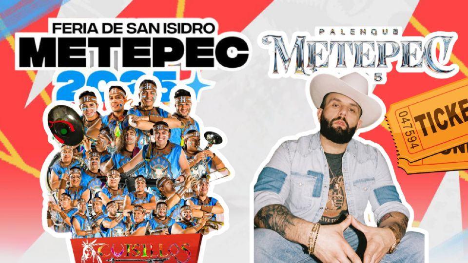 Estos son los artistas que se presentarán HOY en la Feria San Isidro Metepec 2025