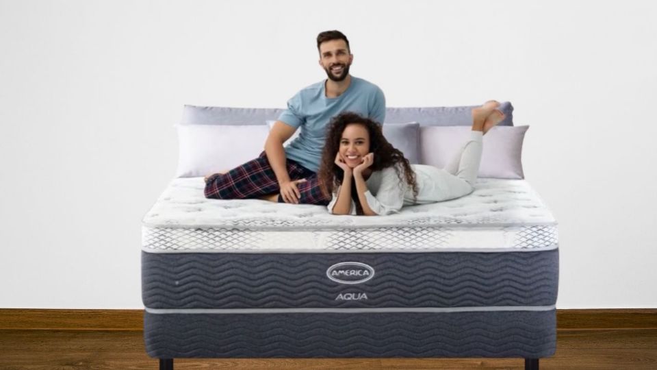 Profeco califica con excelente desempeño al colchón América Aqua en pruebas de larga duración.