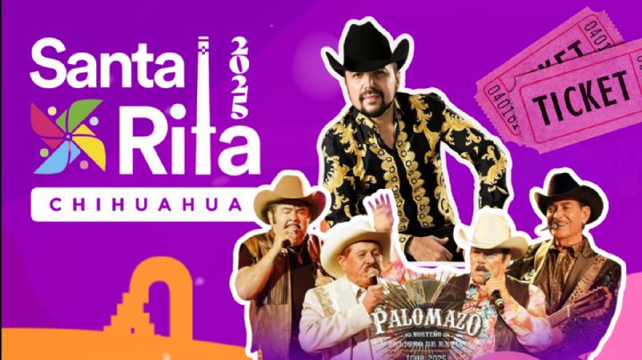 Feria Santa Rita Chihuahua 2025: Artistas que se presentarán HOY 17 de mayo en el Teatro del Pueblo y en el Palenque