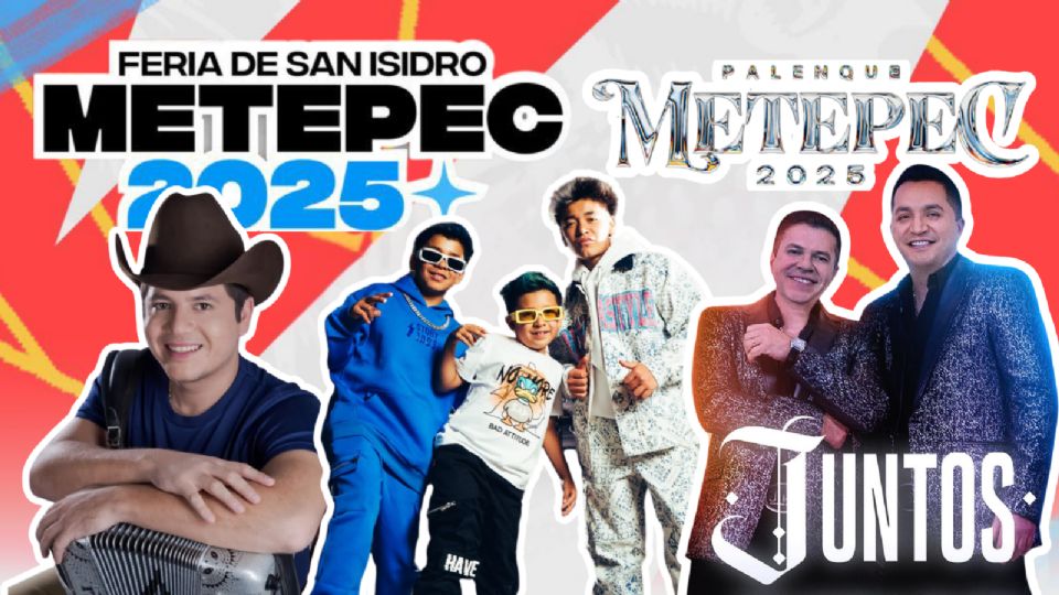 Estos son los artistas que se presentarán HOY en el cierre de la Feria San Isidro Metepec 2025