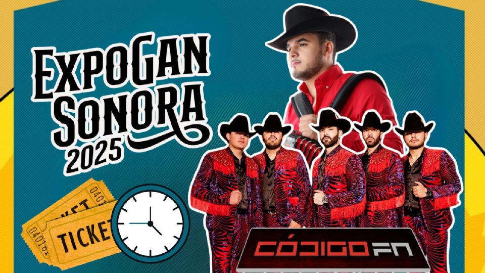 Estos son los artistas que se presentarán HOY la ExpoGan Sonora 2025