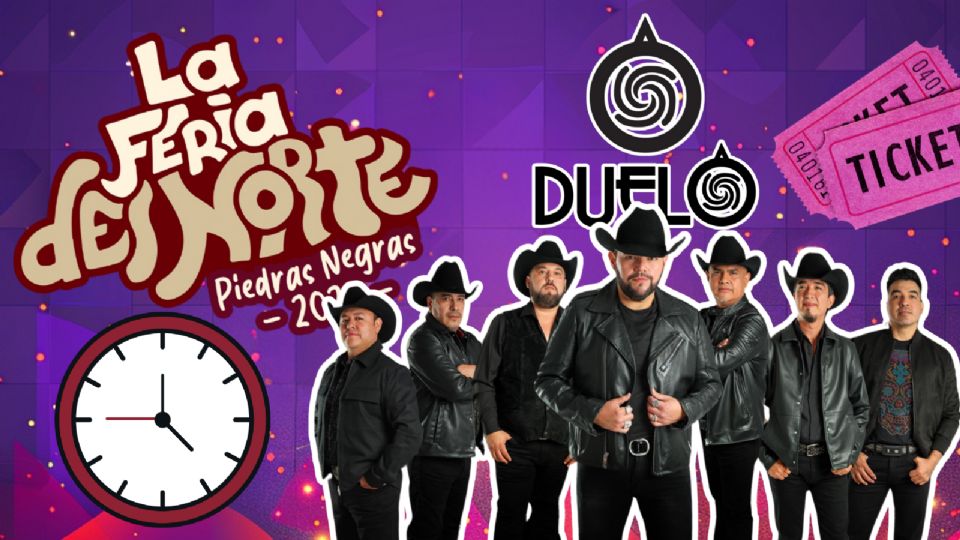 Grupo Duelo se presentará HOY en La Feria del Norte Piedras Negras 2025