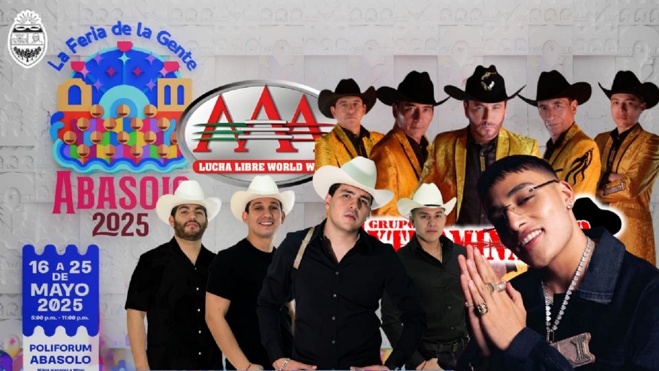 Cartelera de aristas en la última semana de  la Feria de la Gente Abasolo 2025