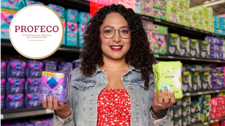 Estas son las mejores toallas femeninas, anuncia Profeco en su reciente estudio
