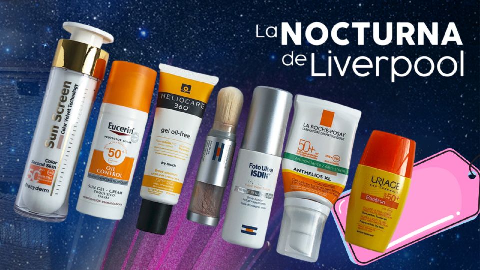 Estos son los protectores solares que puedes encontrar con descuento en Liverpool