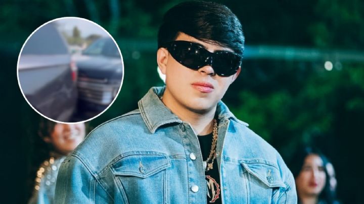 Óscar Maydon, cantante de corridos tumbados, reporta choque en su camioneta ¿Cuál es su estado de salud?