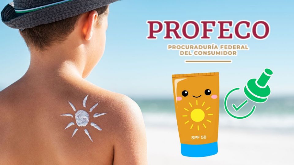 Los mejores protectores solares para niños según Profeco