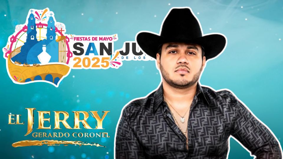 Gerardo Coronel se presentará HOY en las Fiestas de Mayo San Juan de los Lagos 2025.