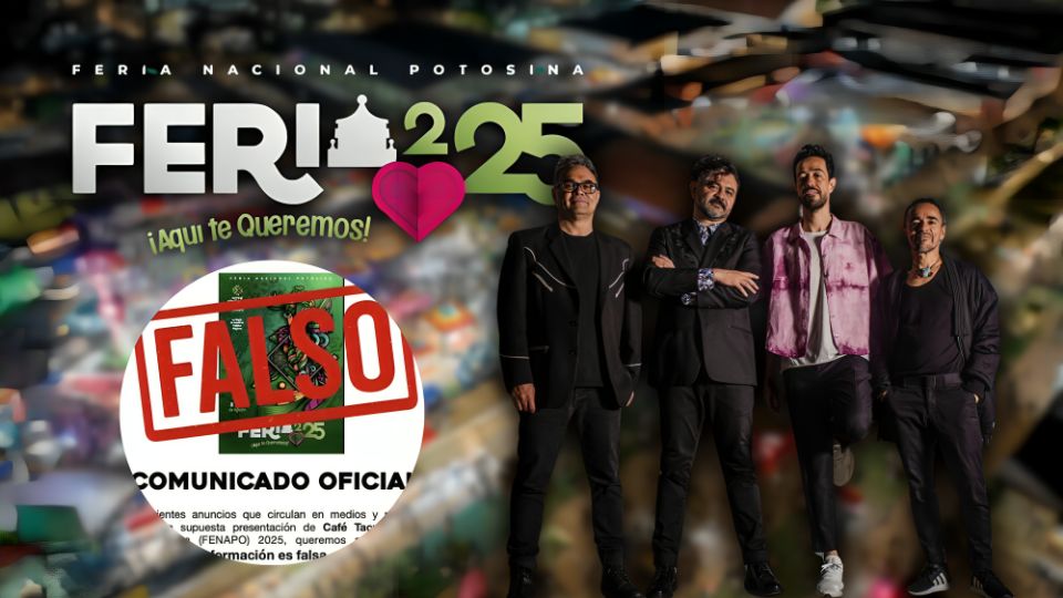 Café Tacvba en la Feria Nacional Potosina 2025