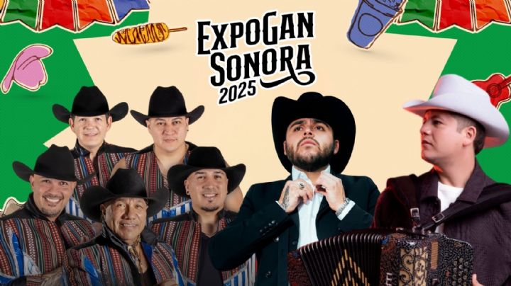 Expogan Sonora 2025: Programa de conciertos para este fin de semana de clausura del 22 al 25 de mayo