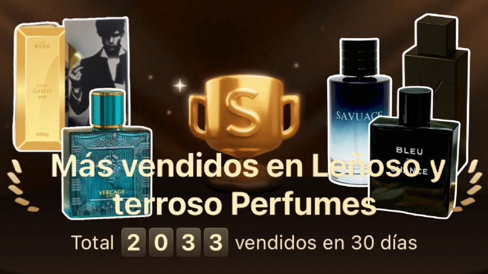 Perfumes para hombre de Shein.
