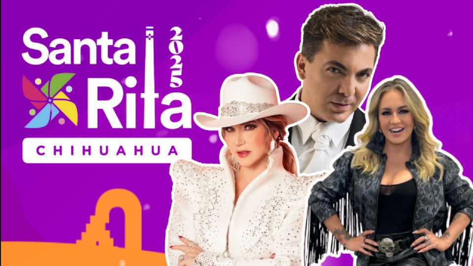 Estos son los artistas que se presentarán HOY en la Feria Santa Rita Chihuahua 2025