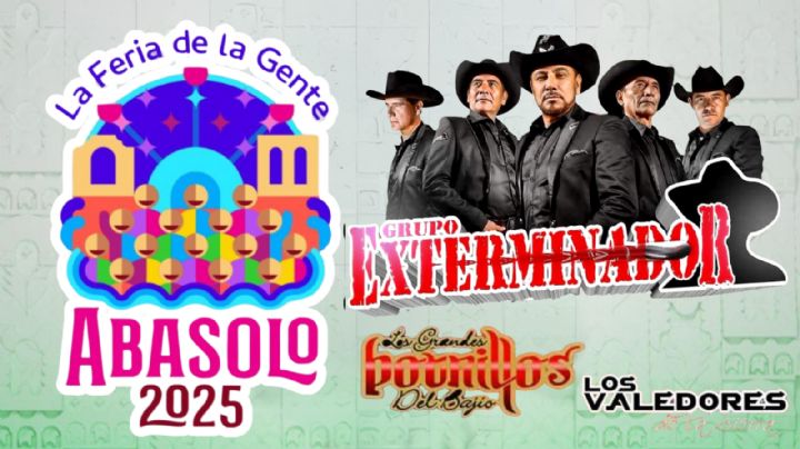 Feria de la Gente Abasolo 2025: ¿Qué artistas darán concierto HOY 25 de mayo durante la CLAUSURA?