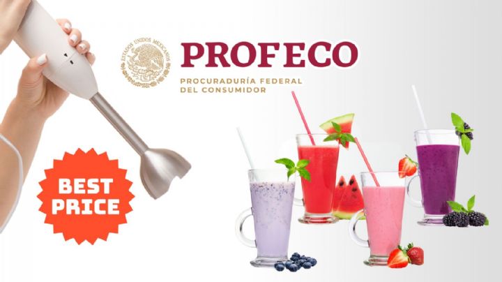 Profeco recomienda esta batidora de inmersión que solo cuesta $355 pesos por el Hot Sale 2025