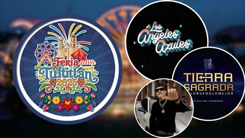Cartelera de artistas de la Feria San Antonio Tultitlán 2025
