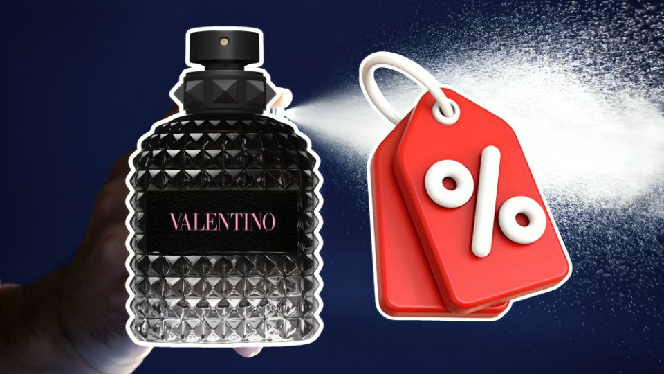 El perfume de marca Valentino con 70% de descuento