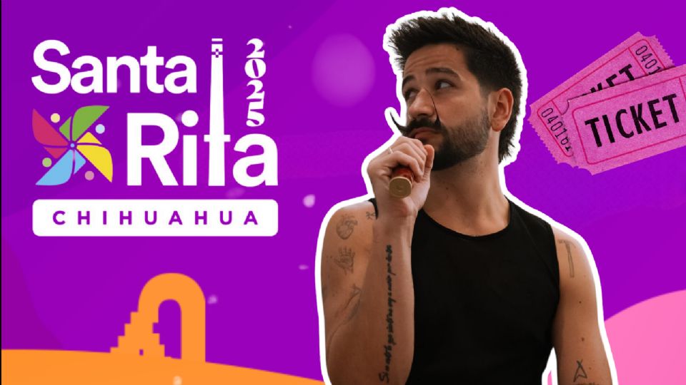 Camilo se presentará HOY en la Feria Santa Rita Chihuahua 2025