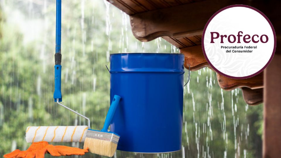 Estas son las marcas de impermeabilizantes recomendadas por Profeco para la temporada de lluvias