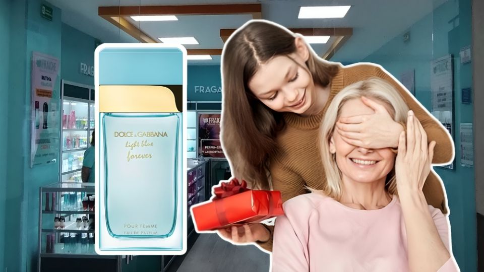 Perfume para mujer de Fraiche que huele idéntico Light Blue Forever de Dolce & Gabbana
