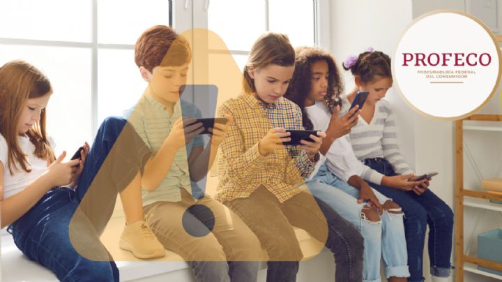 Estos son los riesgos y peligros del uso del celular en niños, alerta Profeco