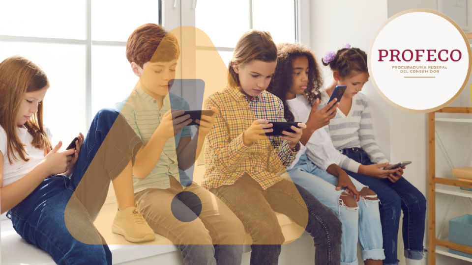 Profeco alerta sobre las consecuencias del uso del teléfono en niños