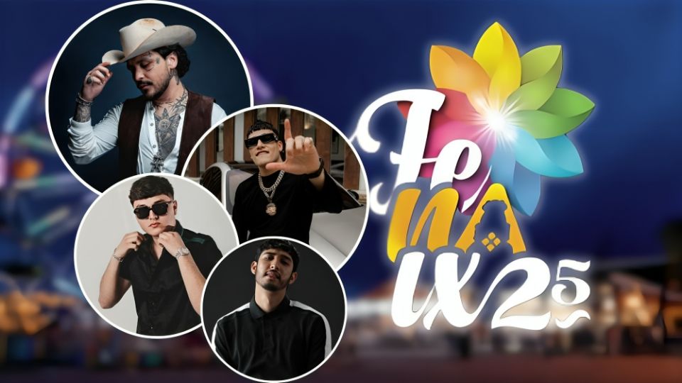 
Cartelera de artistas de la Feria Nacional de Ixtapaluca 2025 
