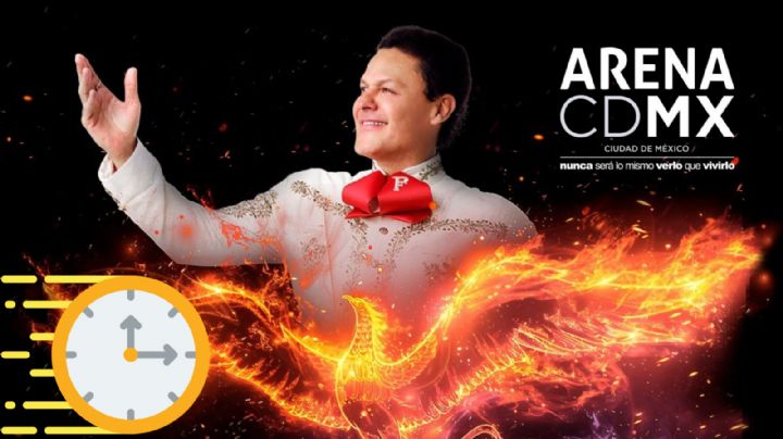 ¿A qué hora empieza el concierto de Pedro Fernández HOY 9 de mayo en la Arena CDMX?