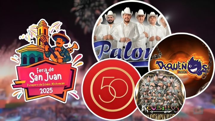 Feria de San Juan Purépero 2025: ¿Qué artistas se presentarán del 18 al 28 de junio?