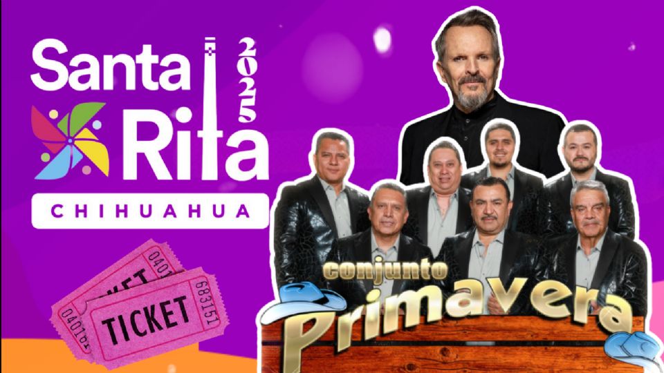 Estos son los artistas que se presentarán HOY en la CLAUSURA de la Feria Santa Rita Chihuahua 2025.